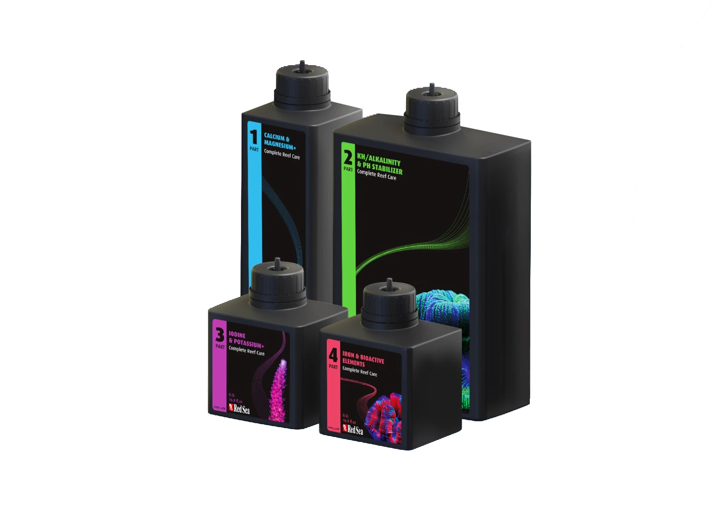 Red Sea Complete Reef Care Pack Small 150 L RCP 4 Parts